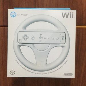 NIB Nintendo Wii Steering Wheel